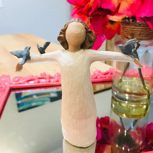 🆕DEMDACO Willow Tree "Happiness" Figurine-EC